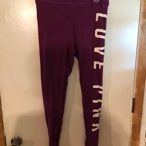 NWOT VS PINK yoga leggings